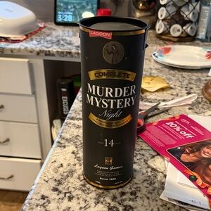 Murder Mystery Night Game - Black